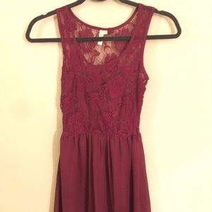 Maxi Lace Detail Dress